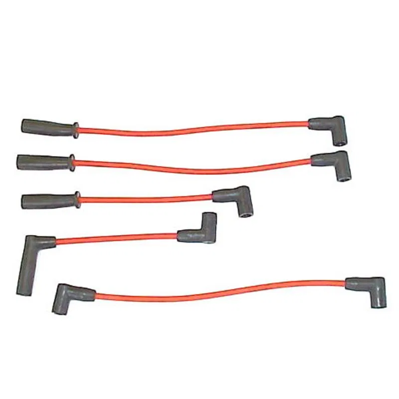 671-4070 – DENSO Spark Plug Wire Set, OE-Replacement Red 7 Millimeter Wire Outside Diameter Silicone Jacket 90 Degree...